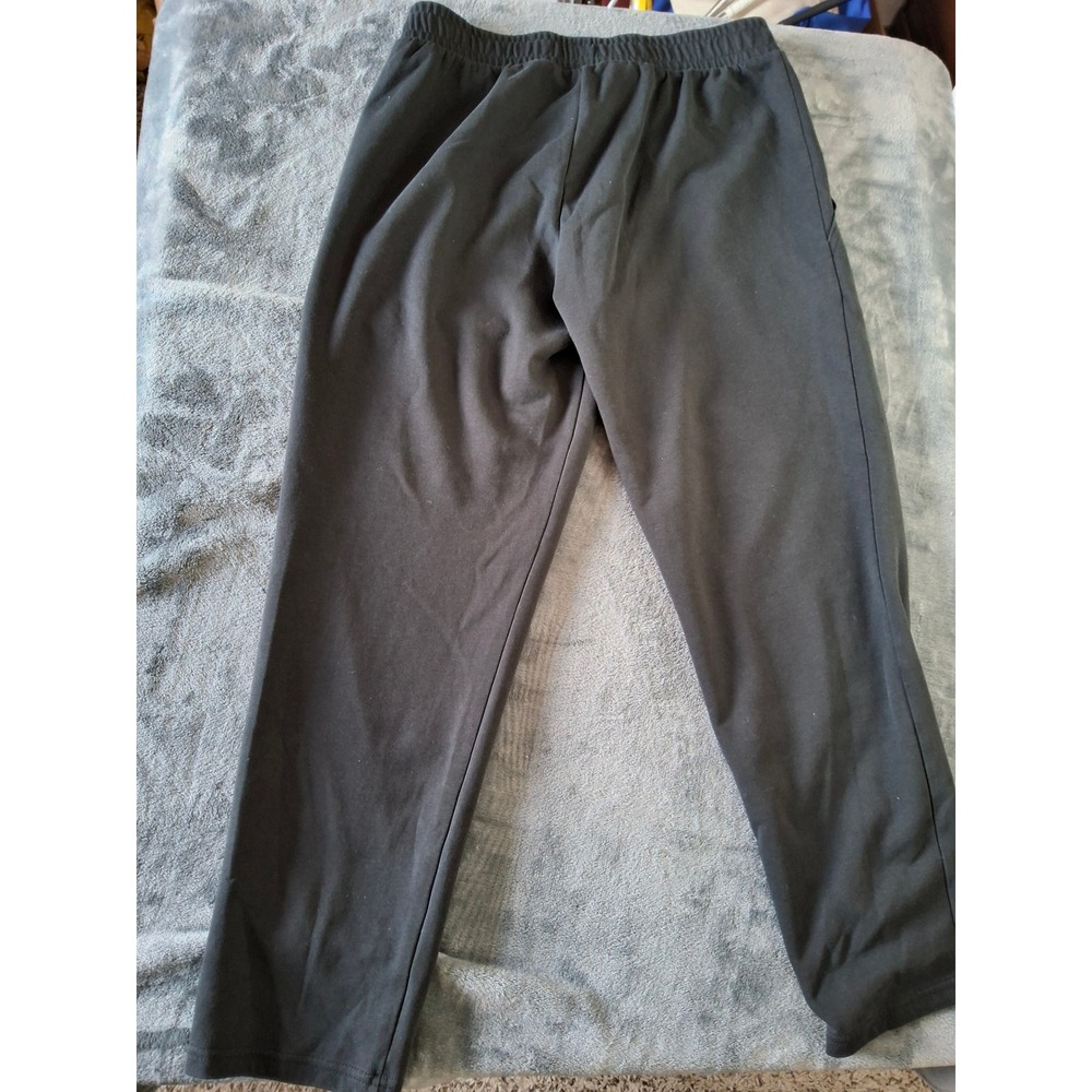 Puma Mens Essentials Sweatpants Black Joggers Elastic Waist Pockets 589286-01 L - Picture 6 of 6